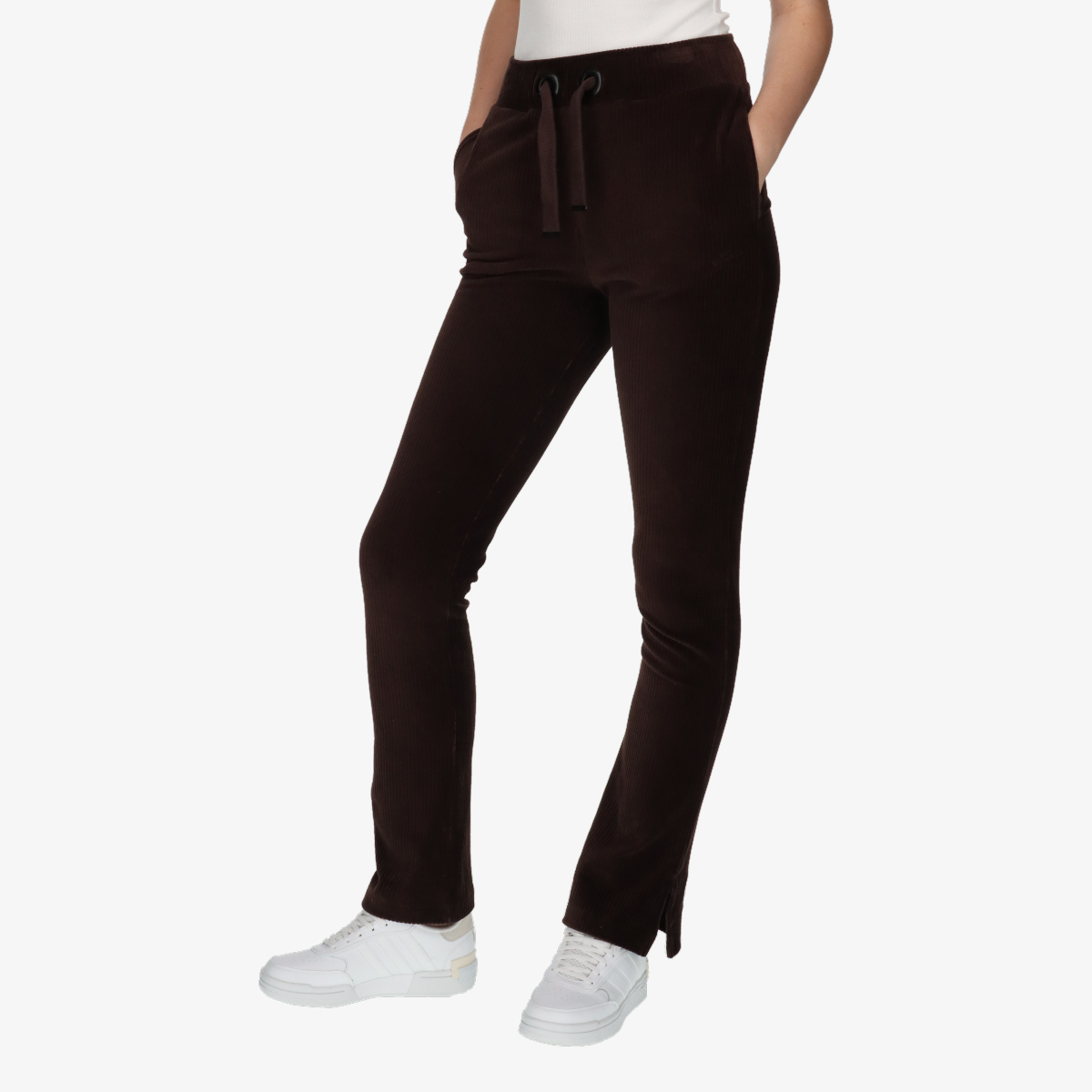 Velvet lounge trousers top
