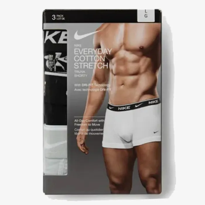 UNDERWEAR TRUNK 3PK 
