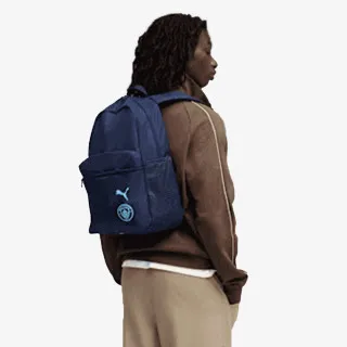 PUMA MCFC ESS Backpack PUMA Navy-Team Light B 