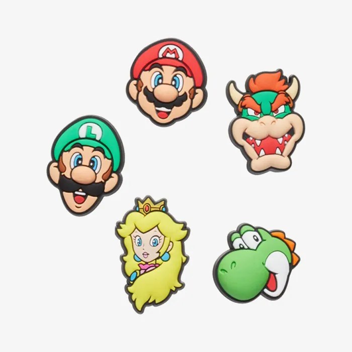 CROCS Super Mario 5Pck 