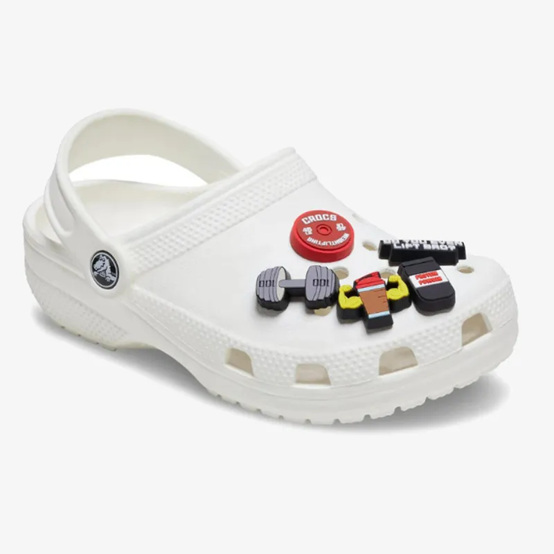 CROCS CROCS JIBBITZ/Weightlifting 5 Pack