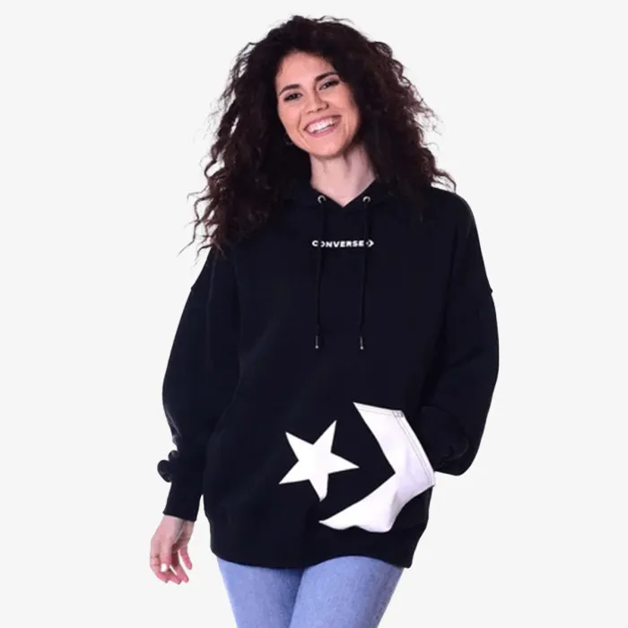 CONVERSE STAR CHEVRON POCKET HOODIE 