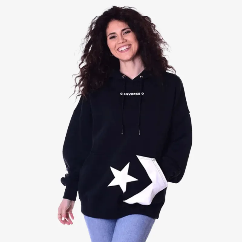 CONVERSE STAR CHEVRON POCKET HOODIE