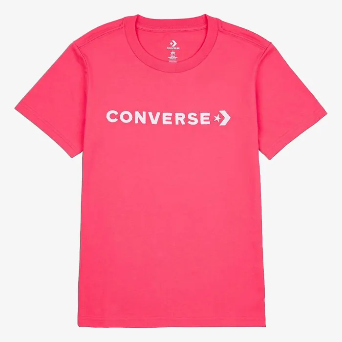 CONVERSE GLOSSY WORDMARK TEE 