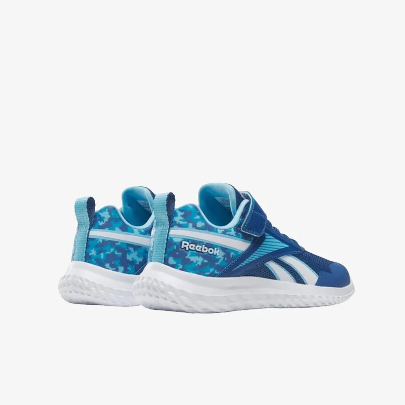 REEBOK RUSH RUNNER 5 ELASTIC LACE & TOP STRAP 