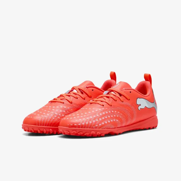 PUMA FUTURE 9 PLAY TT Jr Glowing Red-PUMA Whi 