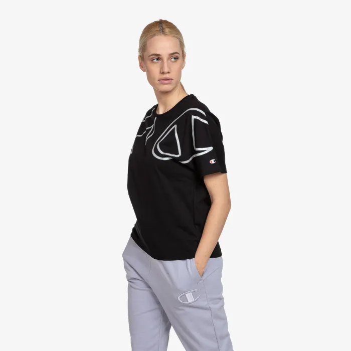 LADY BROKEN LOGO T-SHIRT 