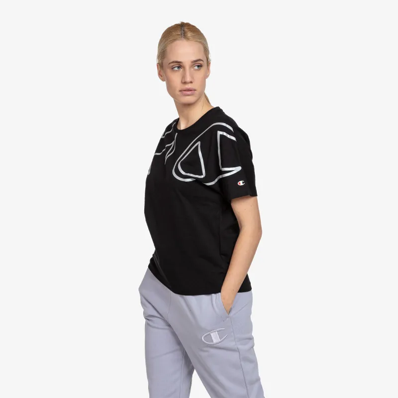 LADY BROKEN LOGO T-SHIRT