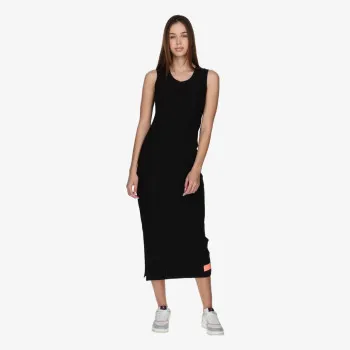 CHMP SIMPLE RIB DRESS 