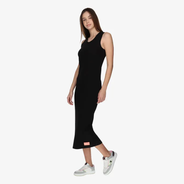 CHMP SIMPLE RIB DRESS 