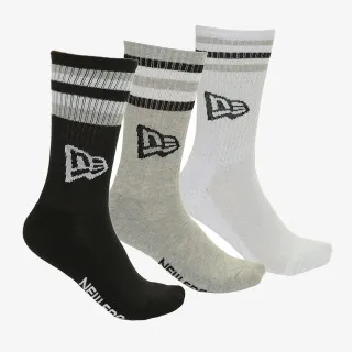 NEW ERA ERA RETRO STRIPE CREW 3PACK
