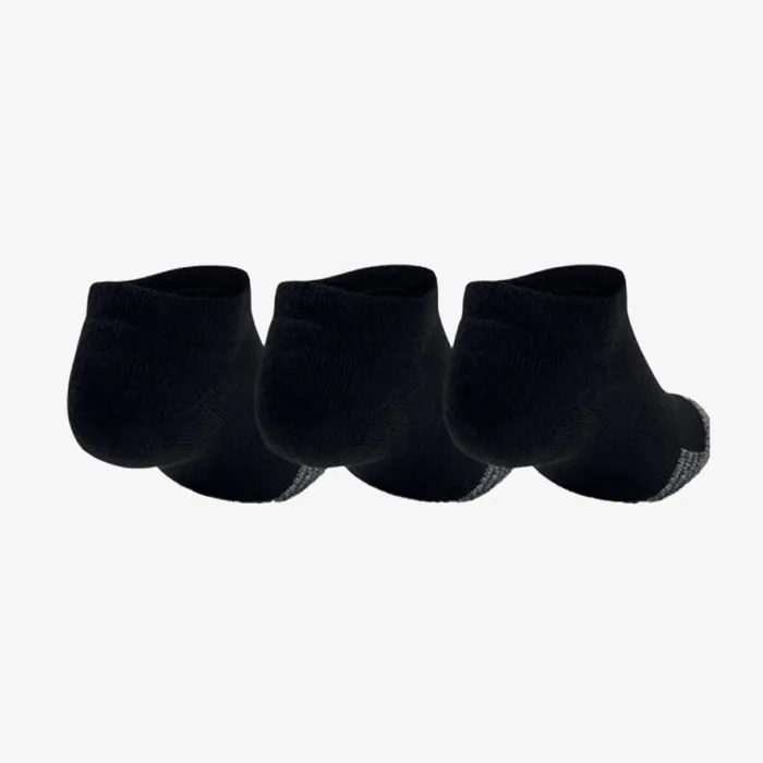 UNDER ARMOUR UA YTH HEATGEAR NO SHOW 3PK 1 