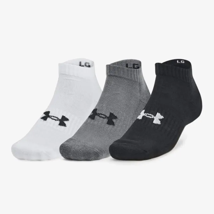UNDER ARMOUR UA Core Low Cut 3Pk 