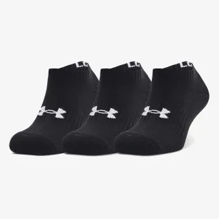 UNDER ARMOUR Core No Show 3pk