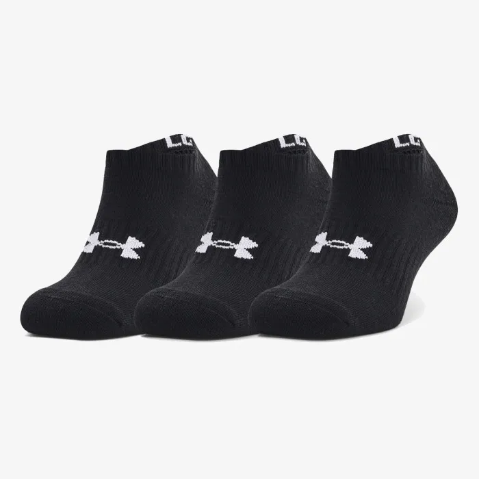 UNDER ARMOUR Core No Show 3pk 