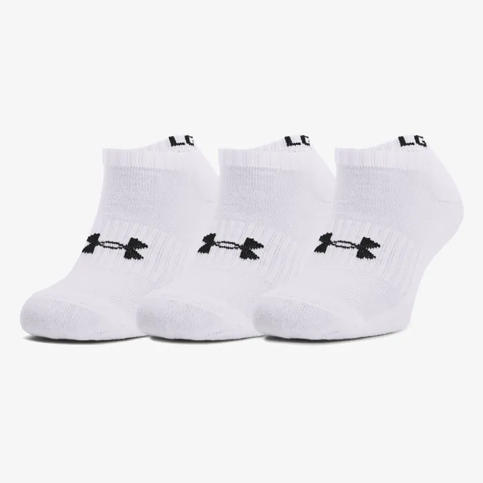 UNDER ARMOUR Core No Show 3pk 