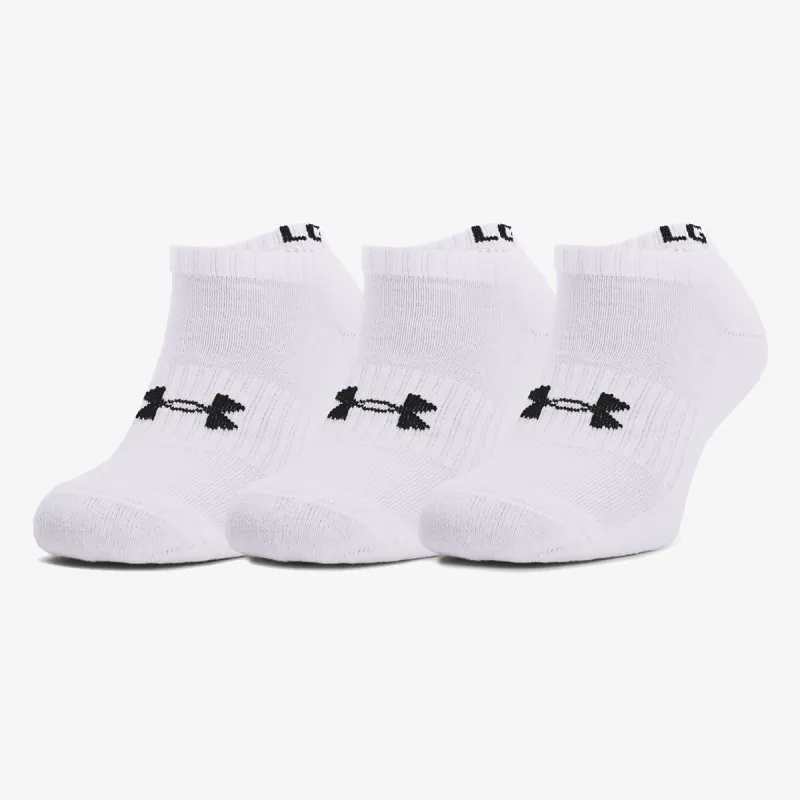 UNDER ARMOUR Core No Show 3pk