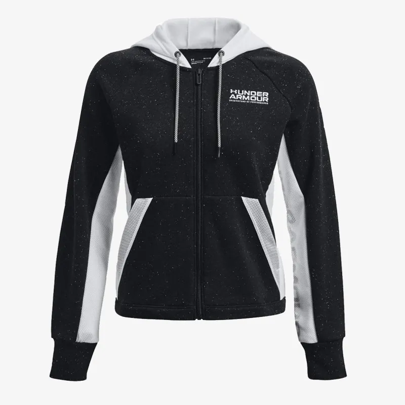 UNDER ARMOUR RIVAL + FZ HOODIE 1
