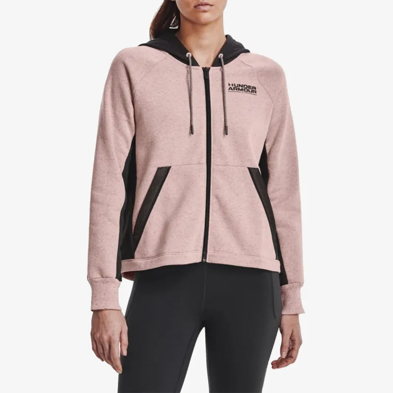 UNDER ARMOUR RIVAL + FZ HOODIE 1