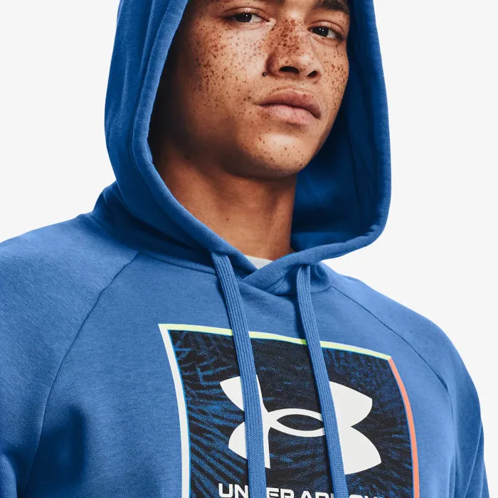 UNDER ARMOUR UA RIVAL FLC GRAPHIC HOODIE 1 