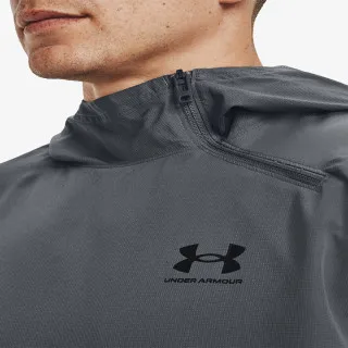 UNDER ARMOUR UA WOVEN ASYM ZIP PULLOVER 1