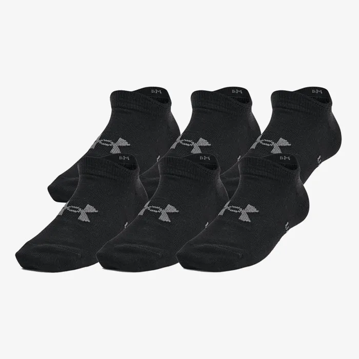 UNDER ARMOUR UA Yth Essential No Show 6pk 