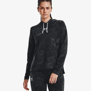 UNDER ARMOUR RIVAL TERRY PRINT HOODIE 