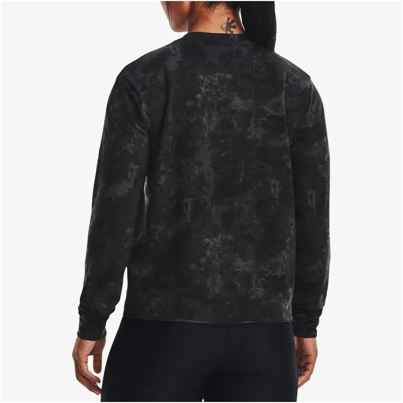 UNDER ARMOUR Rival Terry Print Crew