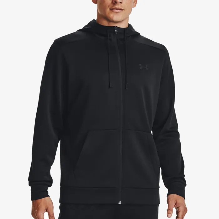 UA ARMOUR FLEECE FZ HOODIE 