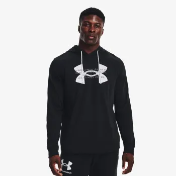 UA RIVAL TERRY LOGO HOODIE 