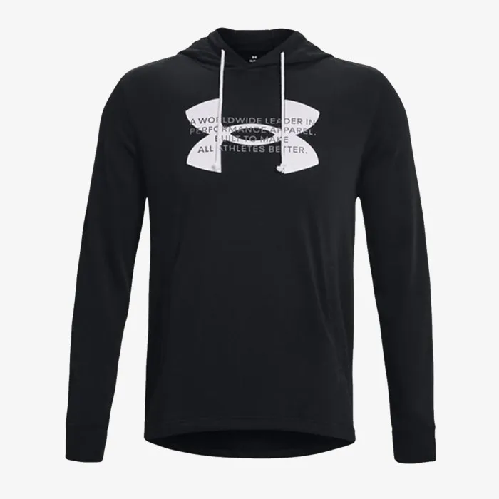 UA RIVAL TERRY LOGO HOODIE 