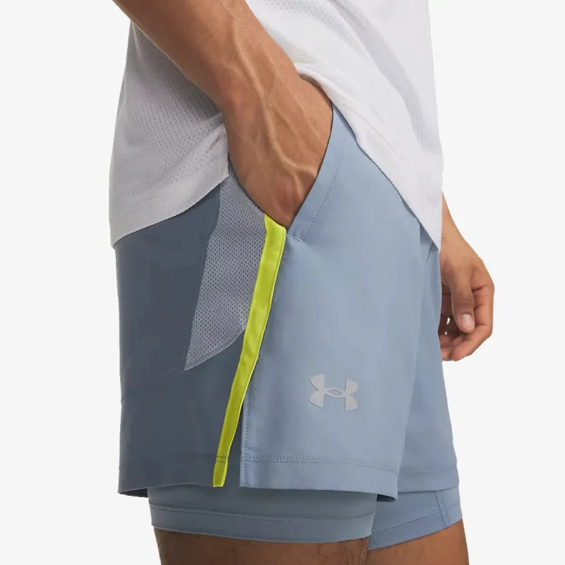 UNDER ARMOUR UA LAUNCH 5'' 2-IN-1 SHORTS 