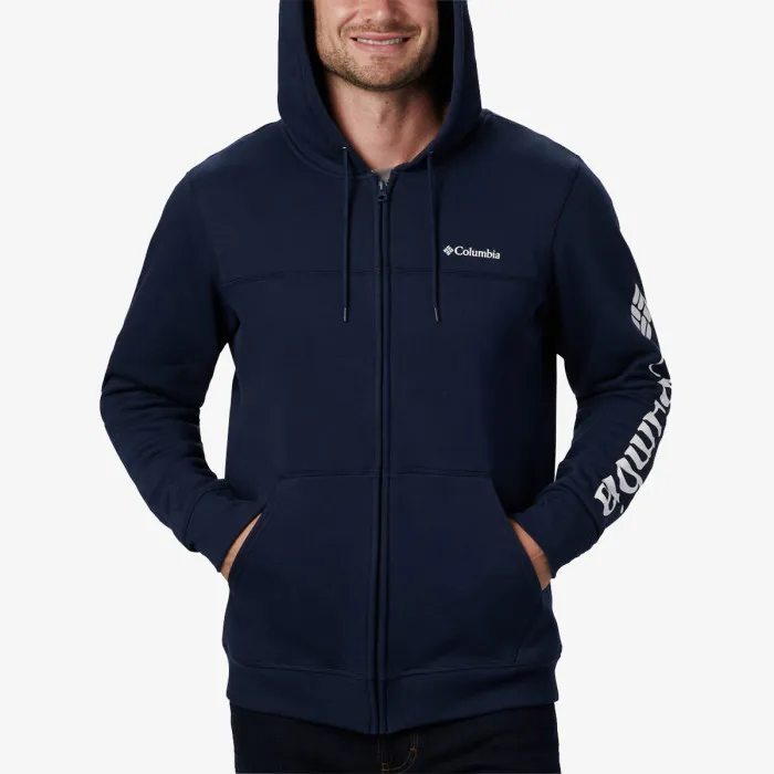 M COLUMBIA LOGO FLEECE FULL ZIP 