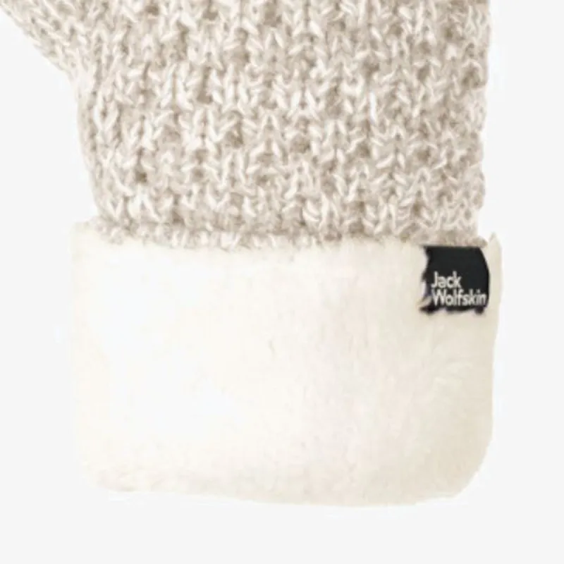 JACK WOLFSKIN HIGHLOFT KNIT MITTEN WOMEN
