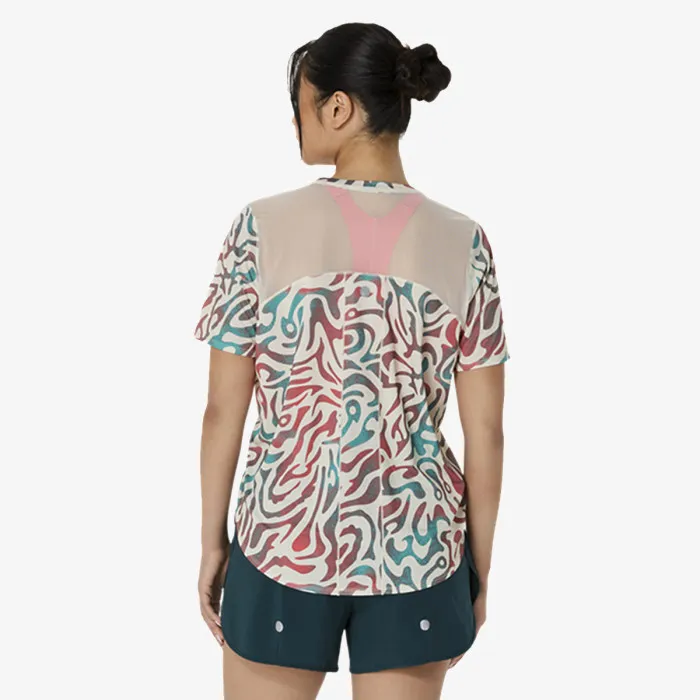 ASICS ROAD ALL OVER PRINT SS TOP 