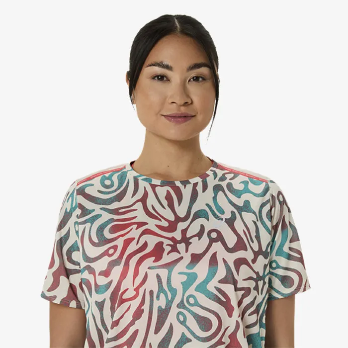 ASICS ROAD ALL OVER PRINT SS TOP 