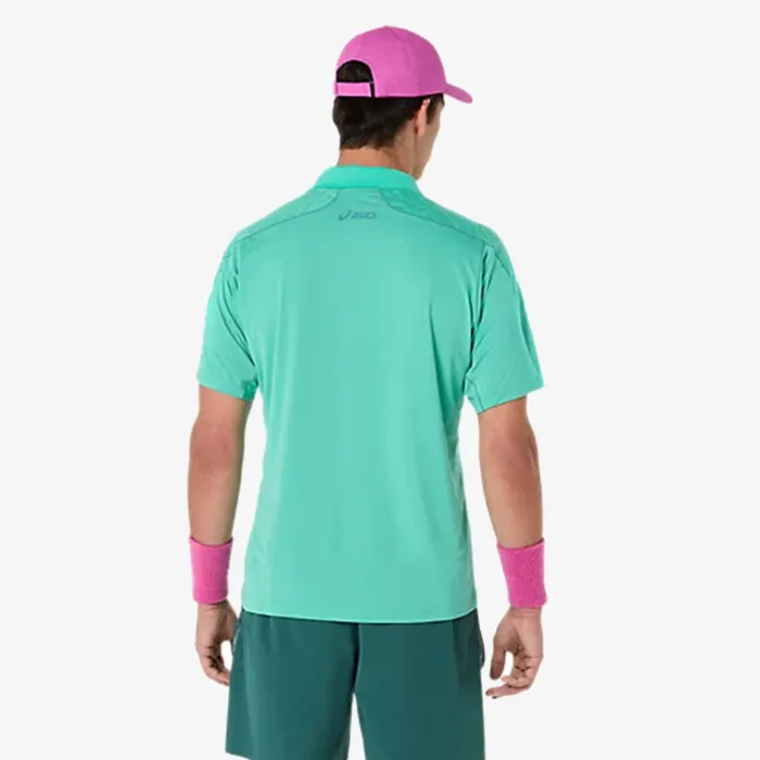 ASICS MATCH JACQUARD POLO SS TOP 