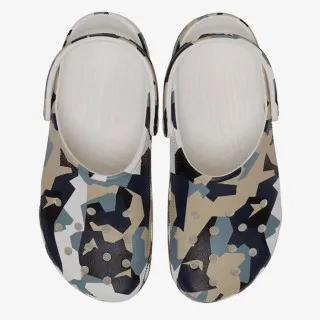 CROCS Geo Camo Clog