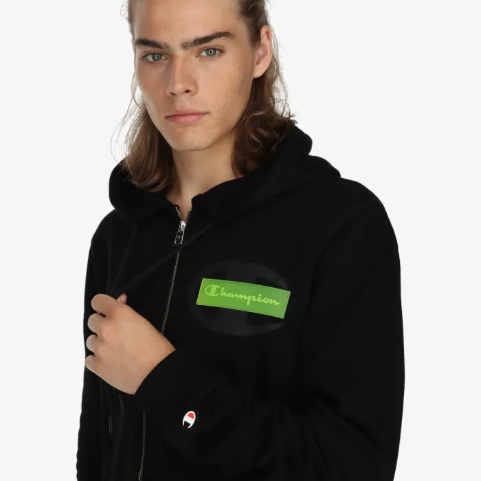 CHAMPION NEON FULL ZIP HOODY 