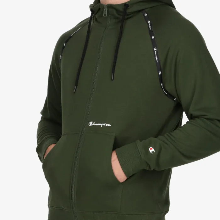 CHAMPION COLOR BLOCK FULL ZIP HOODY 