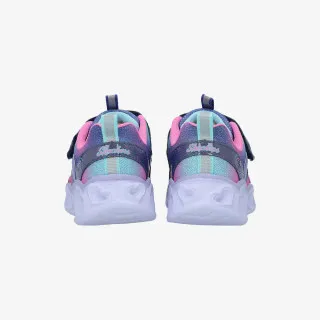 SKECHERS HEART LIGHTS - RAINB
