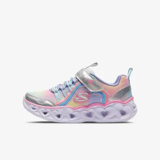SKECHERS HEART LIGHTS - RAINB
