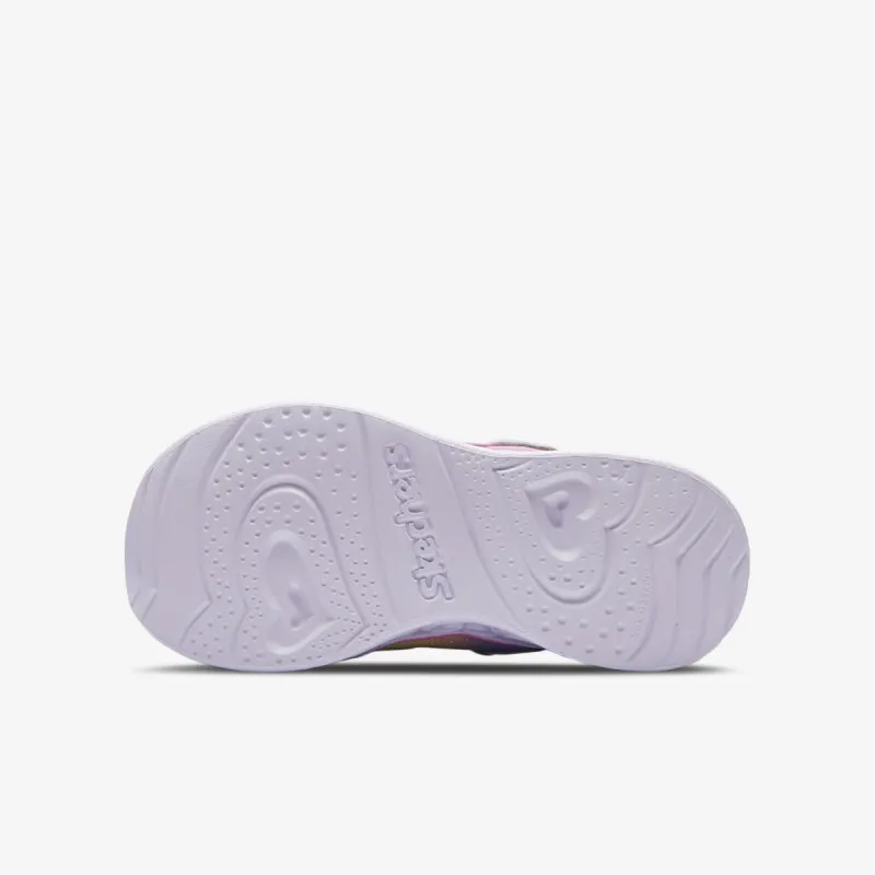 SKECHERS HEART LIGHTS - RAINB