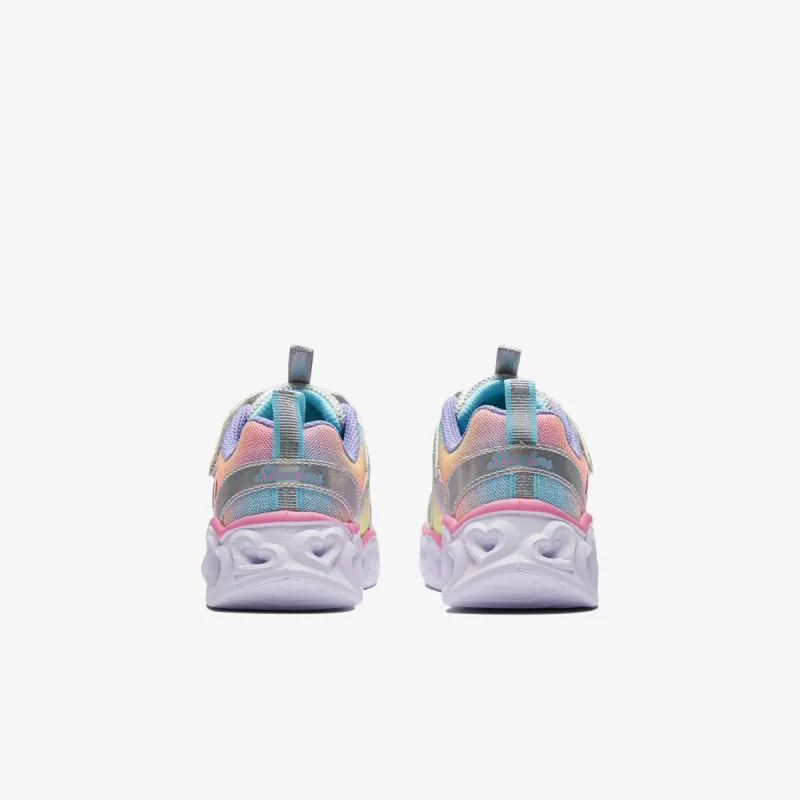 SKECHERS HEART LIGHTS - RAINB