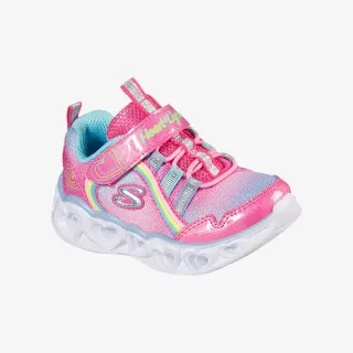 SKECHERS HEART LIGHTS RAINBOW LUX