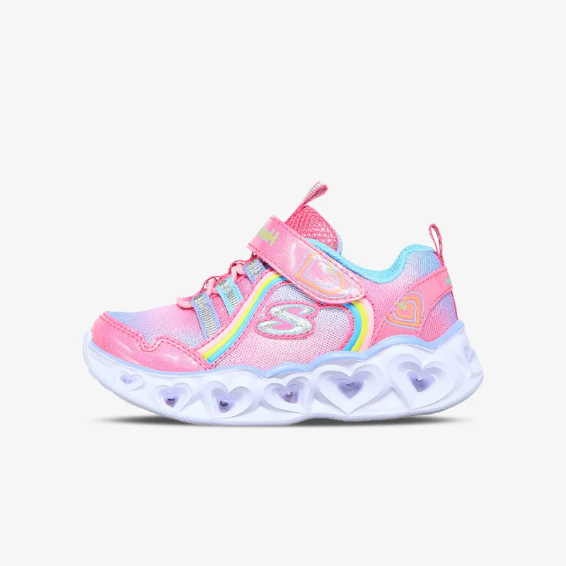 SKECHERS HEART LIGHTS RAINBOW LUX