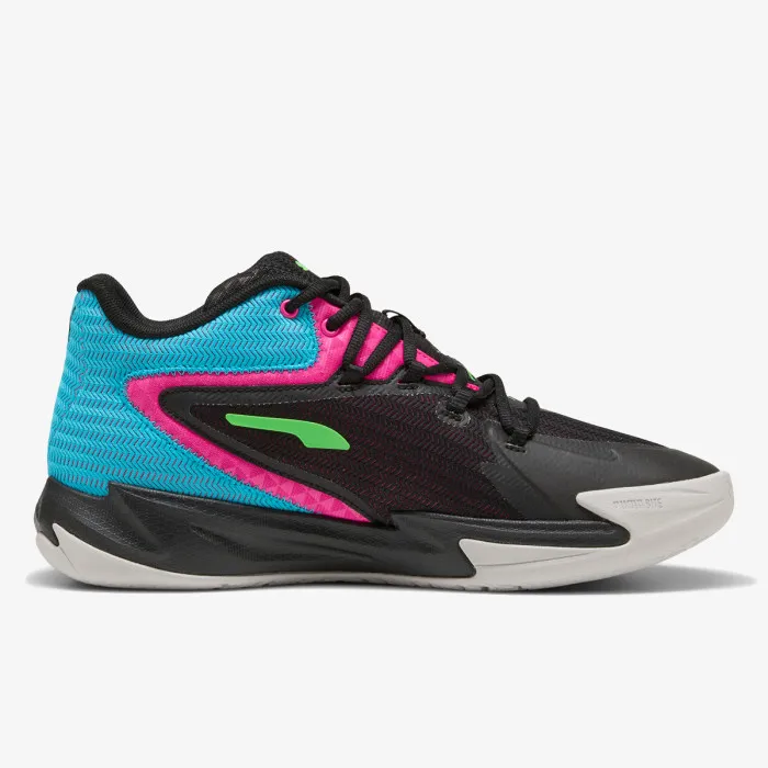 PUMA DAGGER PUMA Black-Fluro Pink Pes 