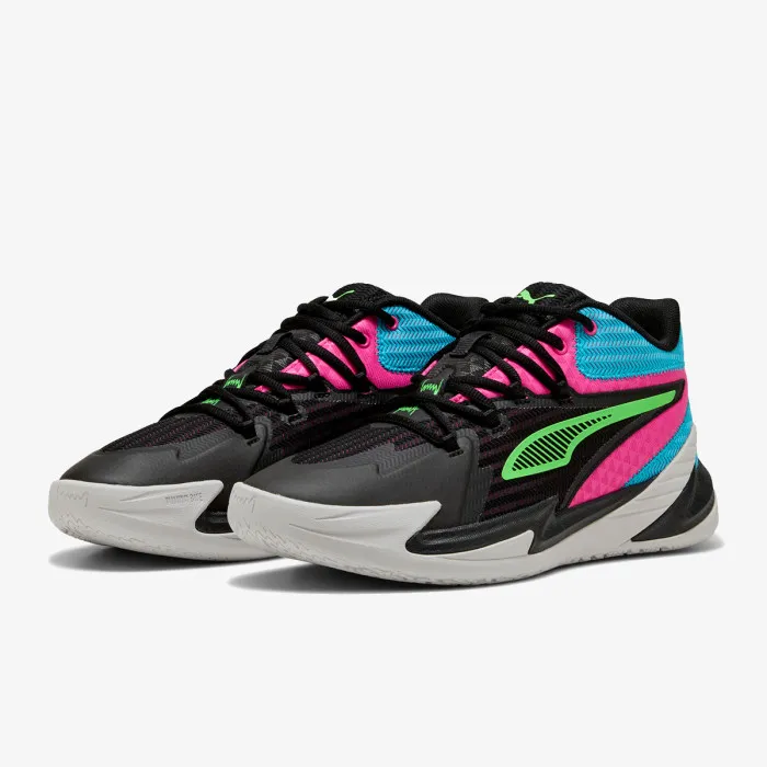 PUMA DAGGER PUMA Black-Fluro Pink Pes 