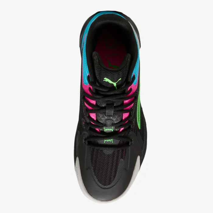 PUMA DAGGER PUMA Black-Fluro Pink Pes 