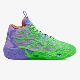 PUMA MB.04 TMNT R&D Fluro Green Pes-PUMA Red-